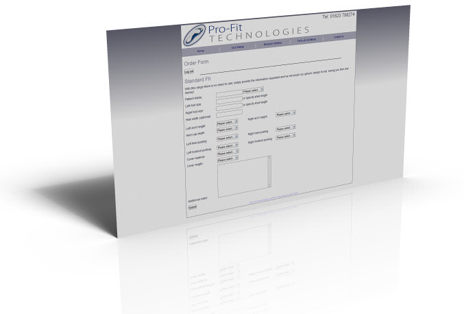 Pro-Fit Order Form